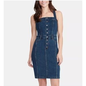William Rast Serena Denim Dress Sz Junior M